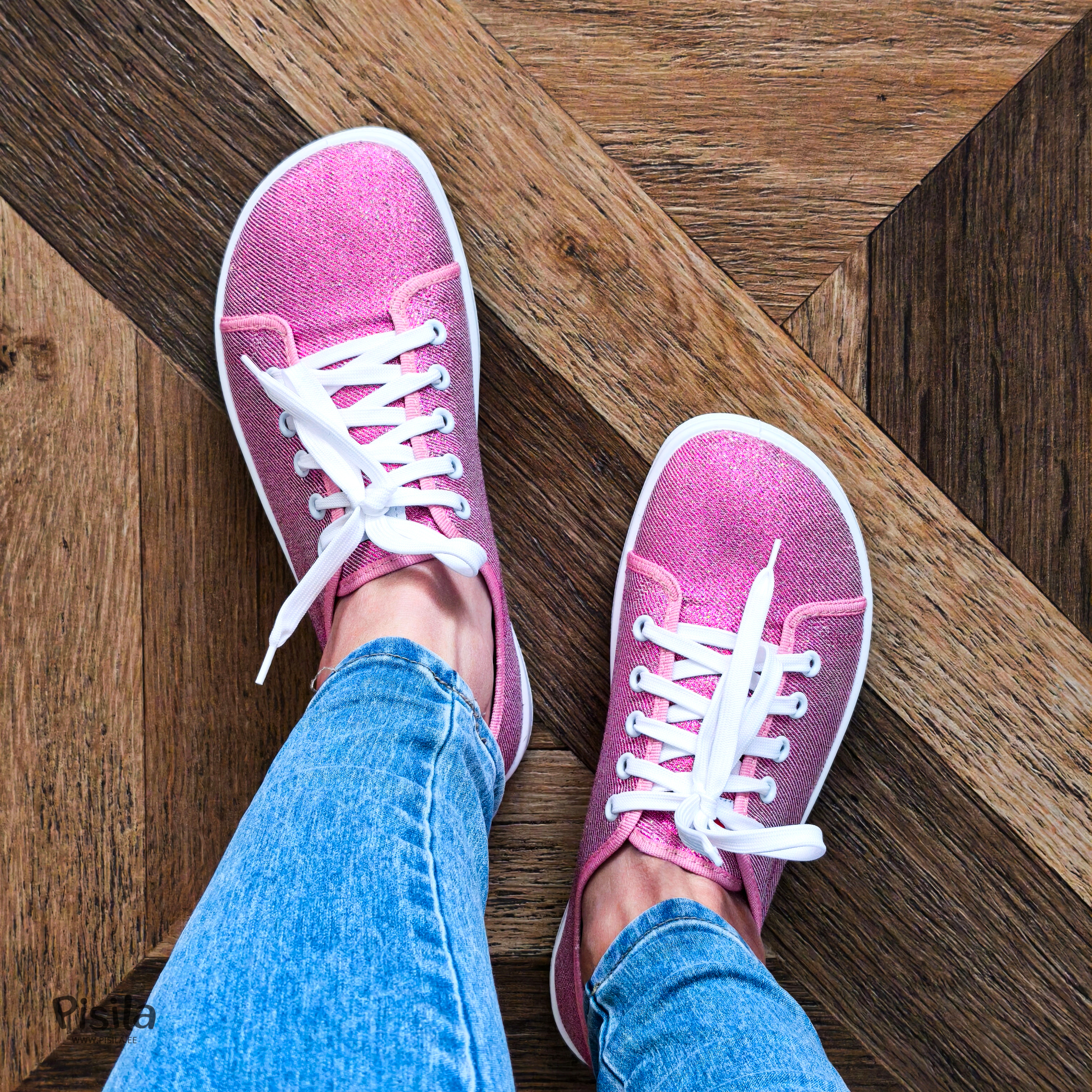 Anatomic Starter SÄDELEVAD roosad barefoot tennised