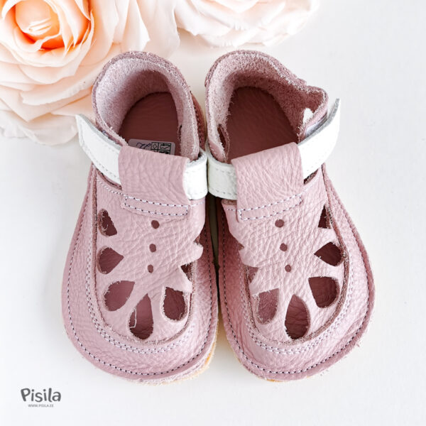 Baby Bare Summer sandaalid ROOSA-VALGE