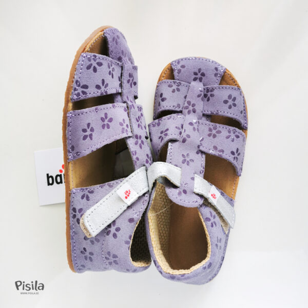 EF barefoot sandaalid Lilac Flowers S23-33 - Image 2