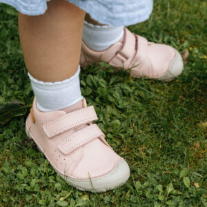 D.D Step barefoot nahast tossud Baby Pink S26-31 (073)
