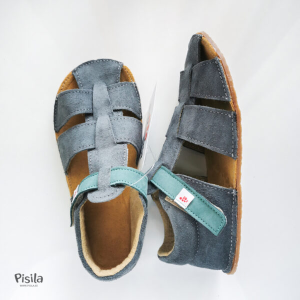 Hallid sandaalid poisile barefoot