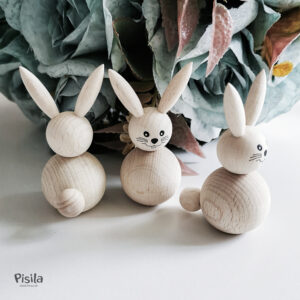 Kokkupandav puidust jänes