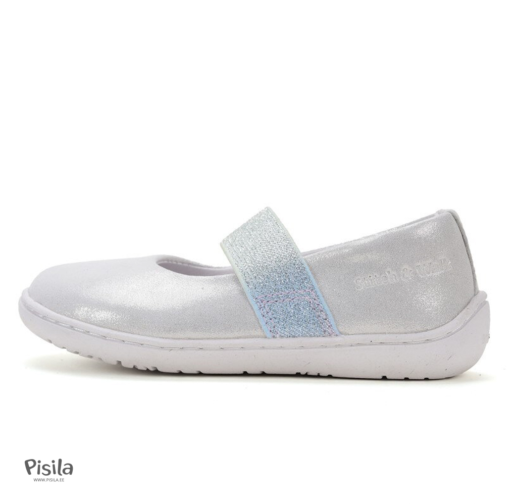 Stitch & Walk laste baleriinad Silver S35 - Pilt 3