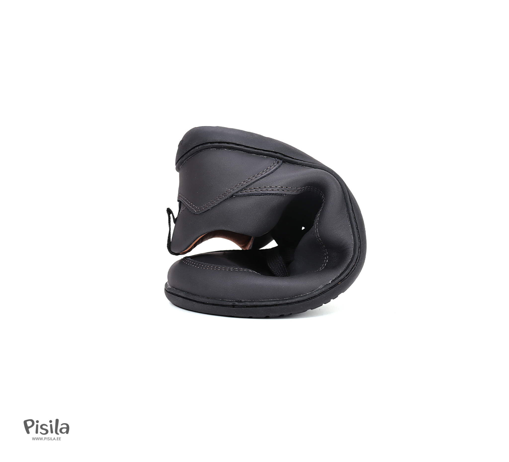 Stitch & Walk Black mustad nahast vabaajajalatsid laiale ja kõrgele jalale