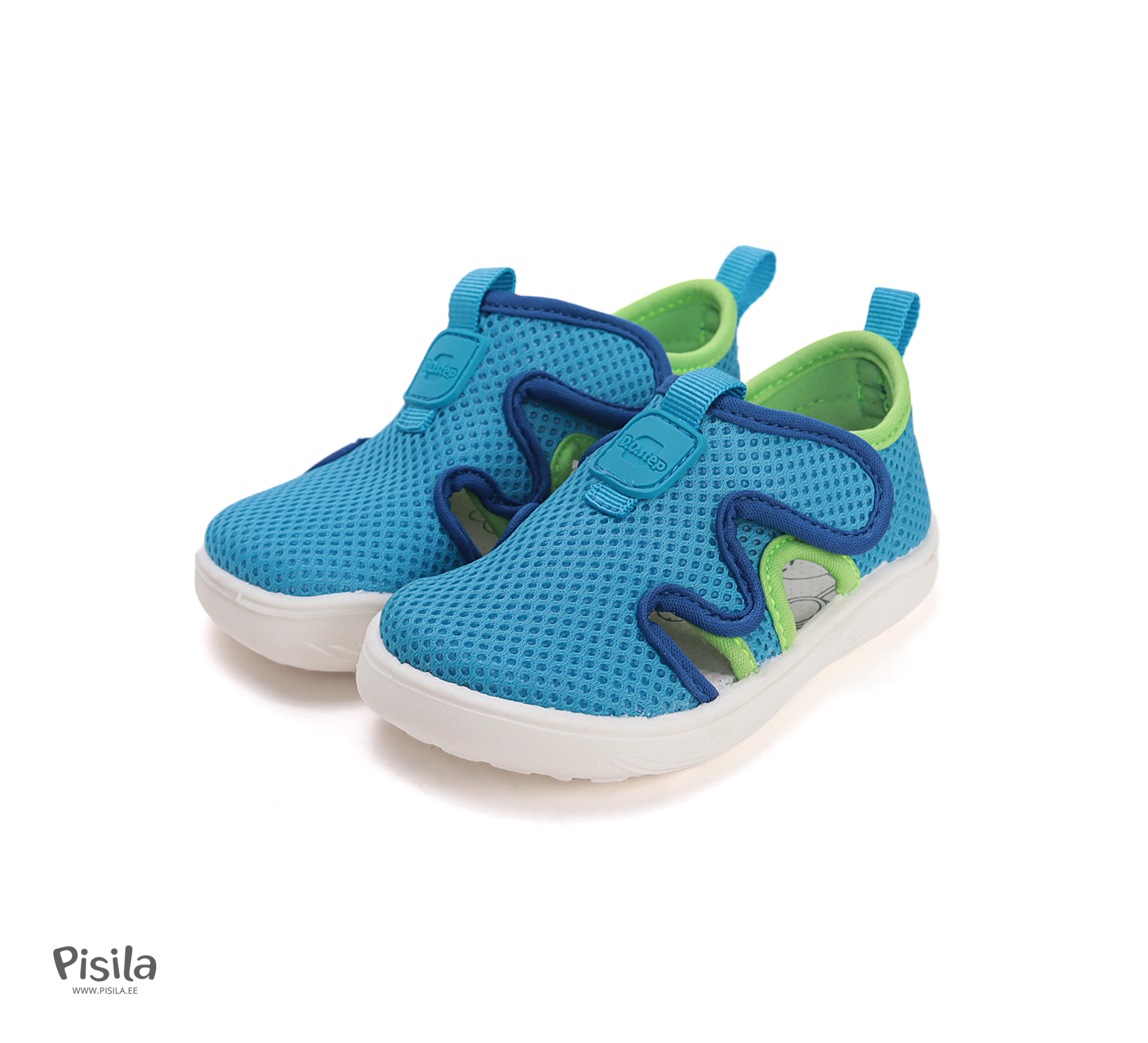 Sinised kangast d.d step barefoot sandaalid poisile