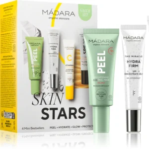 MÁDARA Skin Stars 4-osaline näohoolduskomplekt